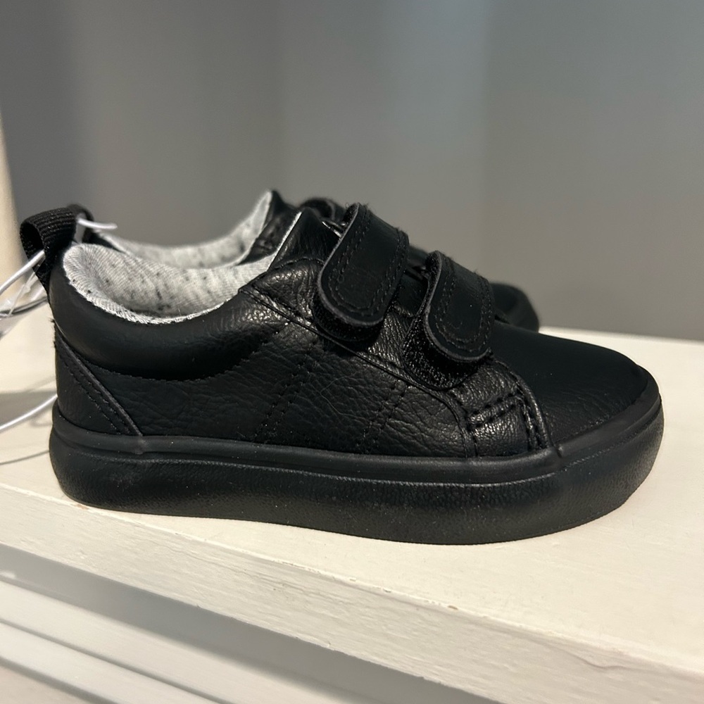 Cat & Jack Toddler Boys' Dino Shoes Black Hook Loop Infant Baby Multiple Sizes - Picture 2 of 10